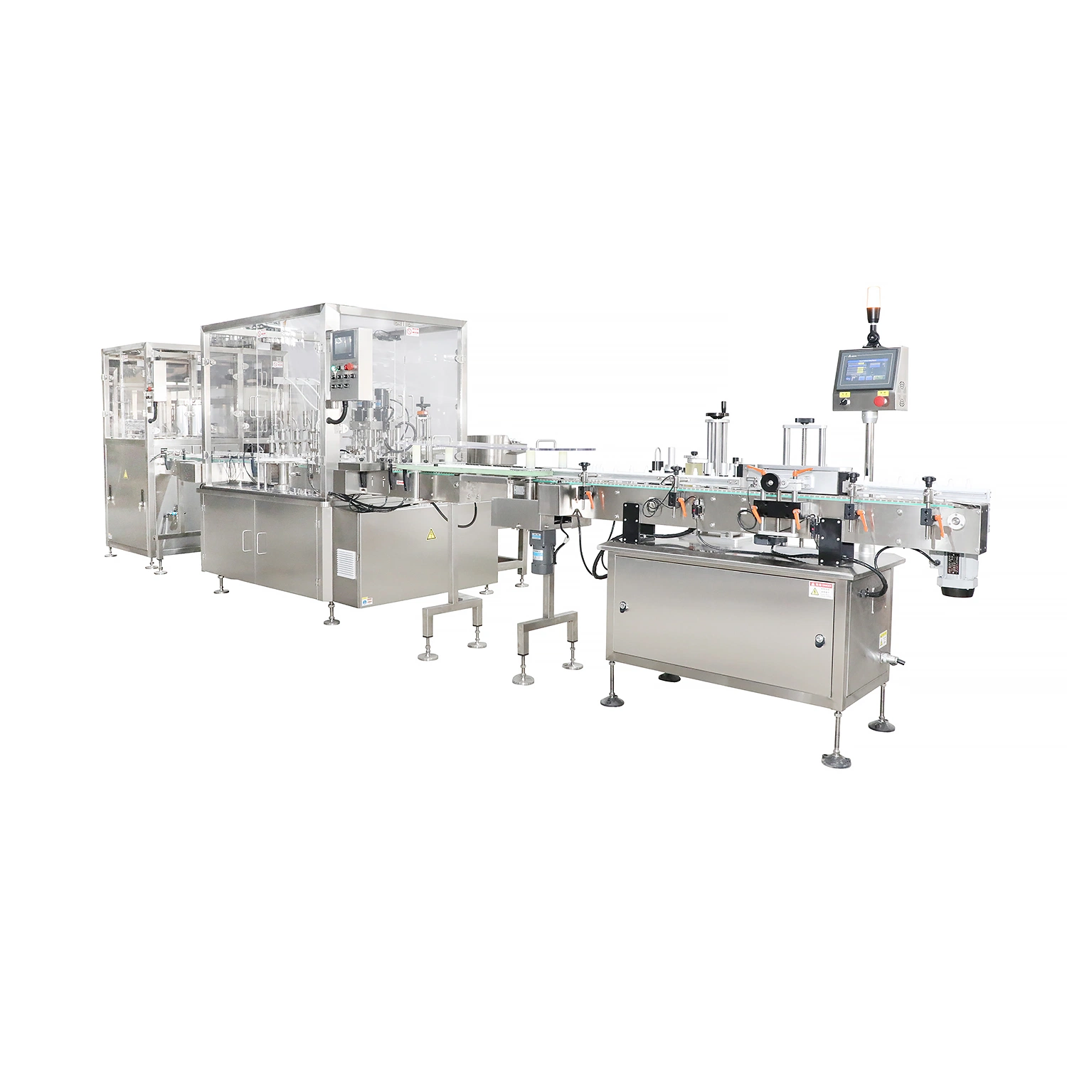 Factory Price E-Liquids Small Pet Bottle Liquid Filling Sealing Capping Machine (with CE)