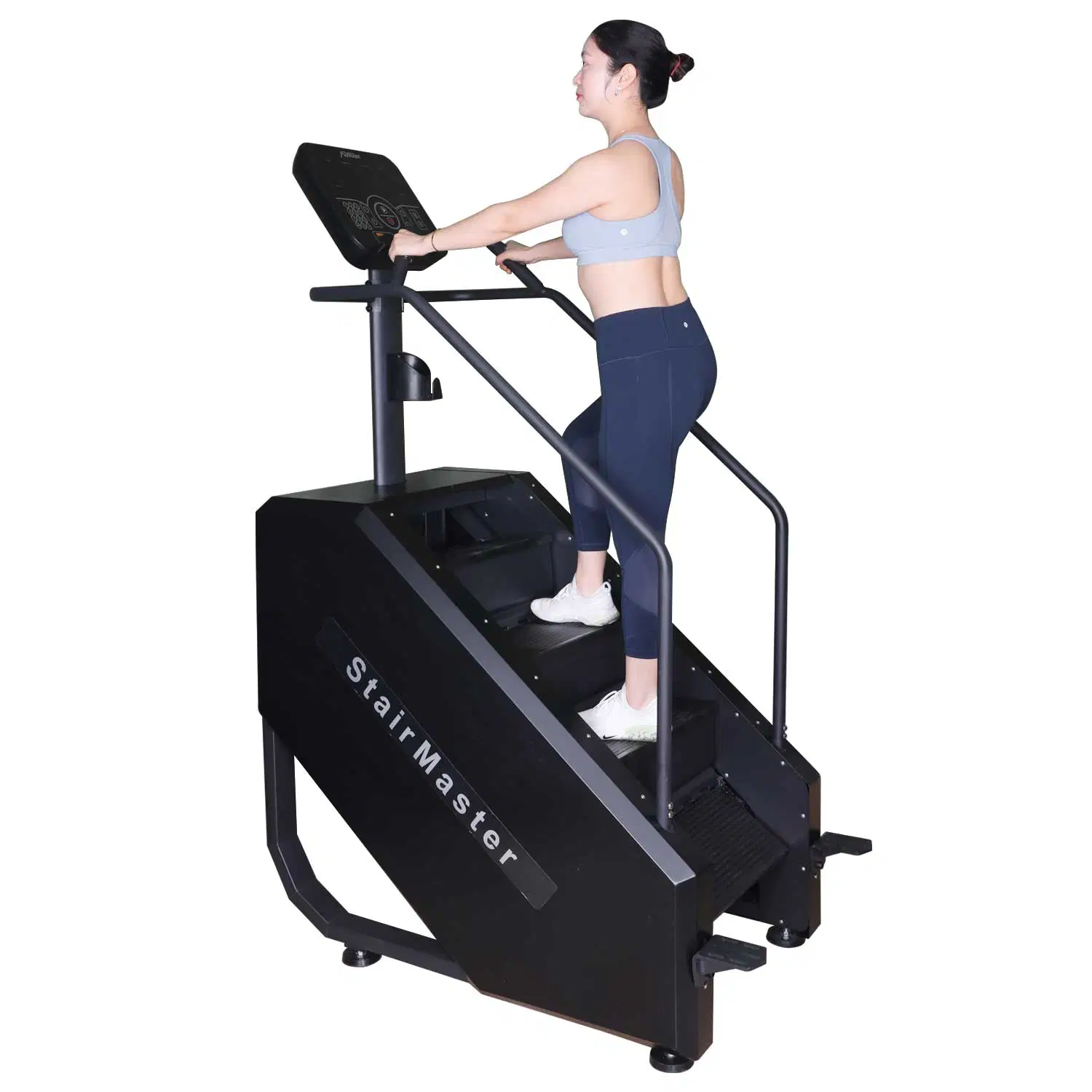 High Fine Quality Fitness Equipment Aerobic Exercise Mountain Climbing Machine with LED Screen