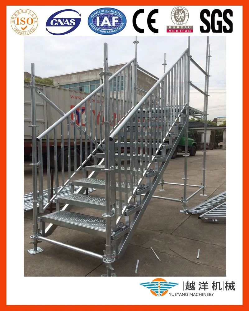 Outdoor Steel Stairs Landing for Event or Warehouse with High quality/High cost performance 