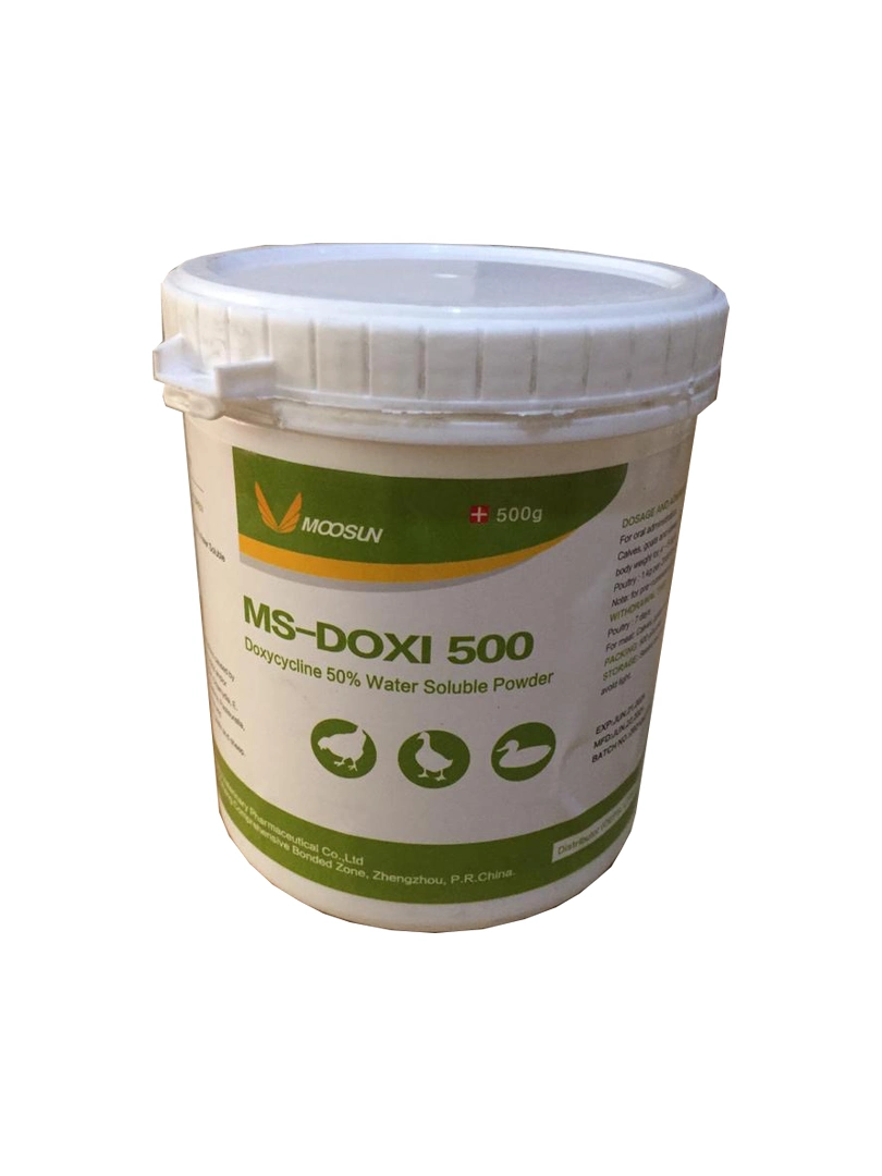 Doxycyclin Hydrochlorid Lösliches Pulver 50% für Tiere