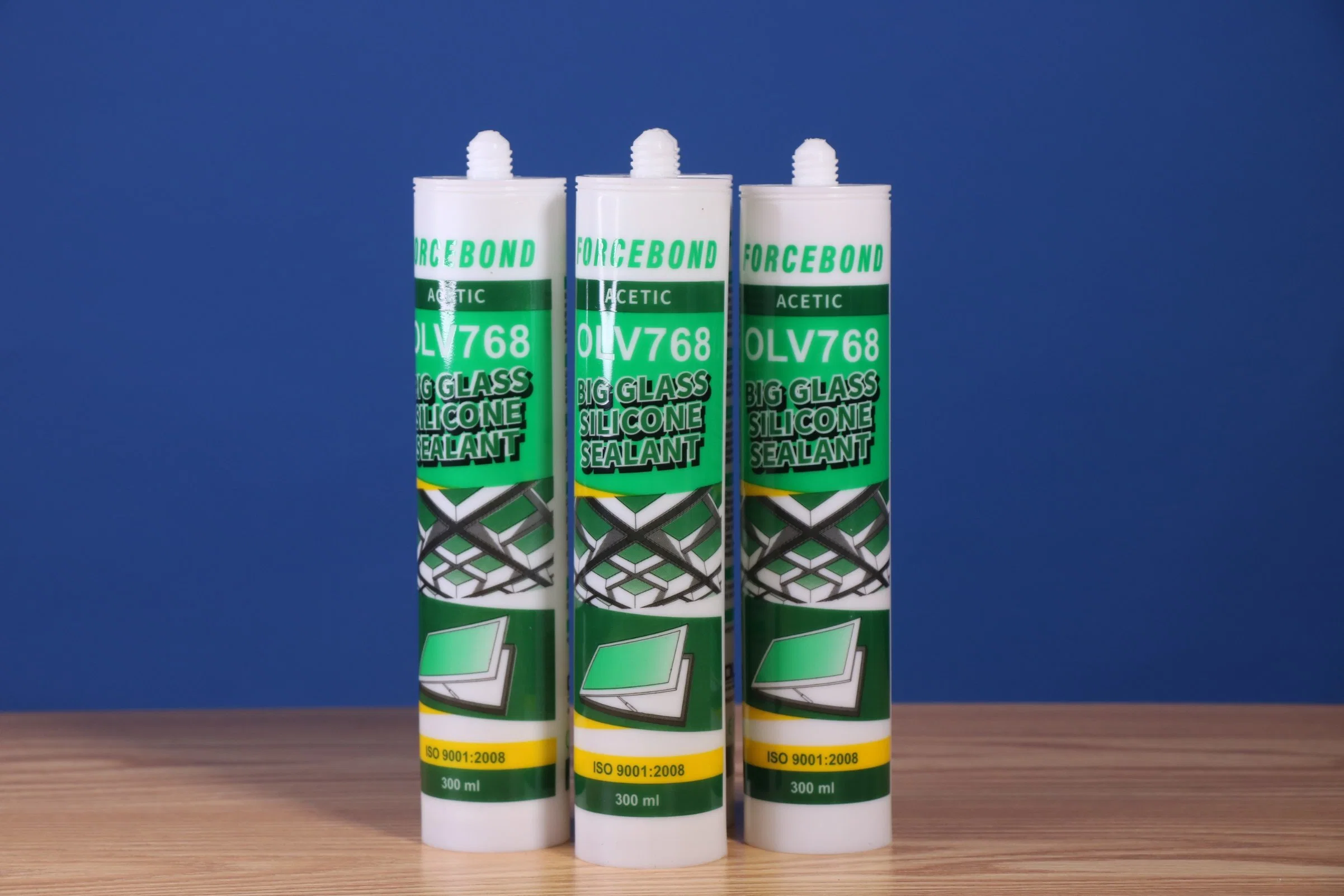 Building Sealing Aquarium Glue Waterproof Acetic Silicone Adhesive (OLV768) for Construction