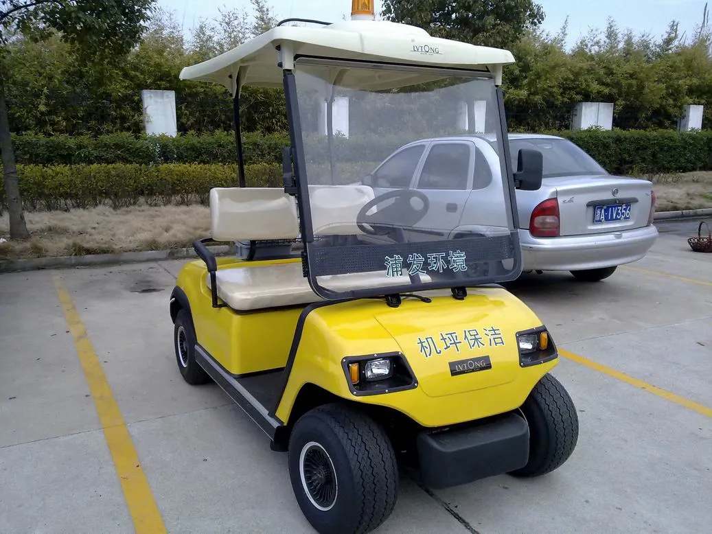 Long Durability Little Noise Buggy 4 Wheels Electric Golf Cart for Hotel Transportation