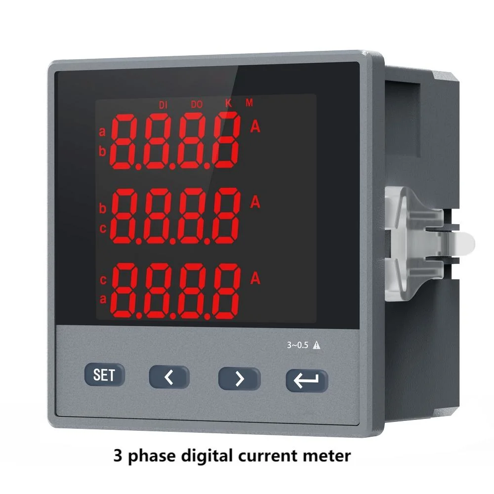 Geya Gy500-3e4 3 Phase Multi-Function Digital Programmable Smart Electric DC Energy Power Meter with RS485 OEM ODM