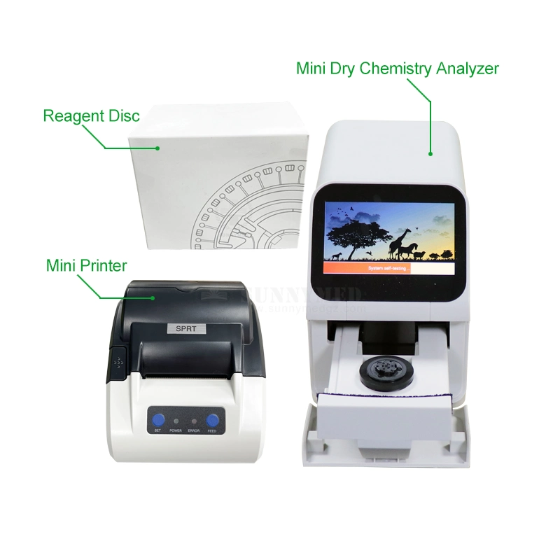 Sy-B175V reactivo desechables de disco para el analizador de química seca Analizador clínico de la máquina de diagnóstico veterinario.