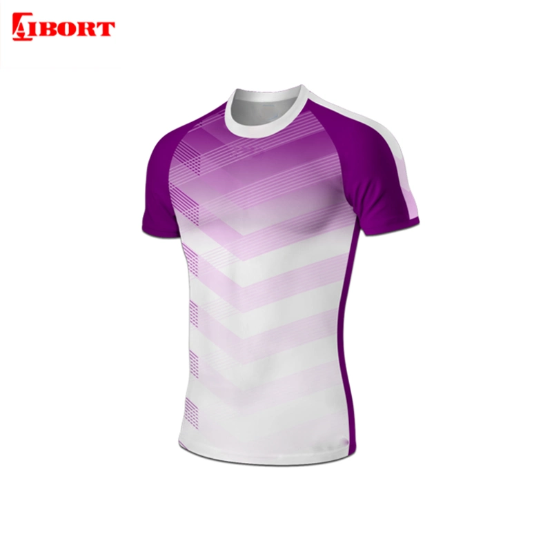 Aibort 2020 New Design Sublimation Rugby Jersey for Team Wear (T-RB-91)