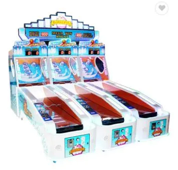 Happy Bowling Game Machine Three Person Entertainment Equipment Children Adult Coin Game Machine