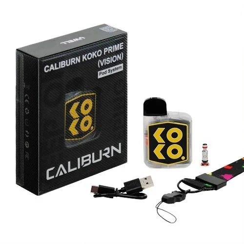 Оригинальные Uwell Caliburn Коко премьер-Vision Kit 2ml 690 Мач Vape комплект для пакетиков