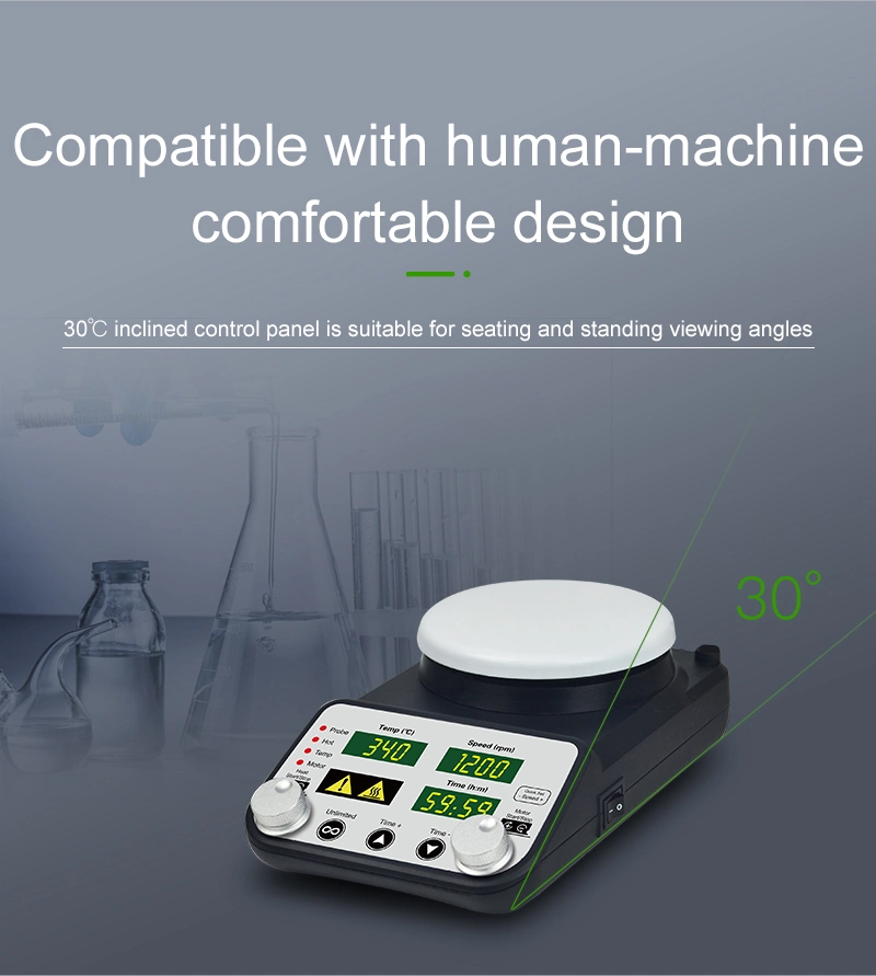 Digital Magnetic Stirrer Hot Plate Temperature up to 340 C Magnetic Stirrer