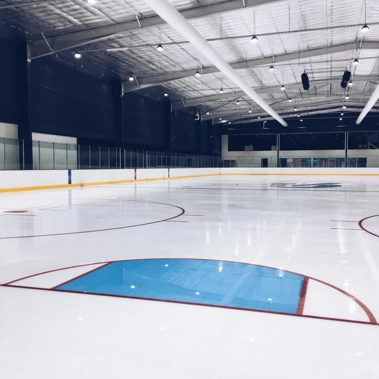 UHMWPE patinoires mobiles FEUILLE PE/Conseil pour la maison de formation adapté au hockey sans électricité