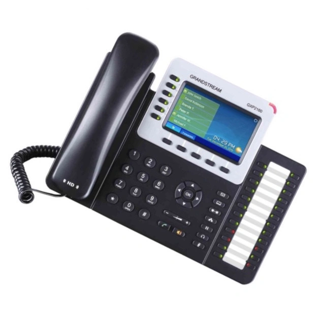 Grandstream 4.3 pouces (480x272) Color-Screen LCD Téléphone IP Bluetooth GXP2160