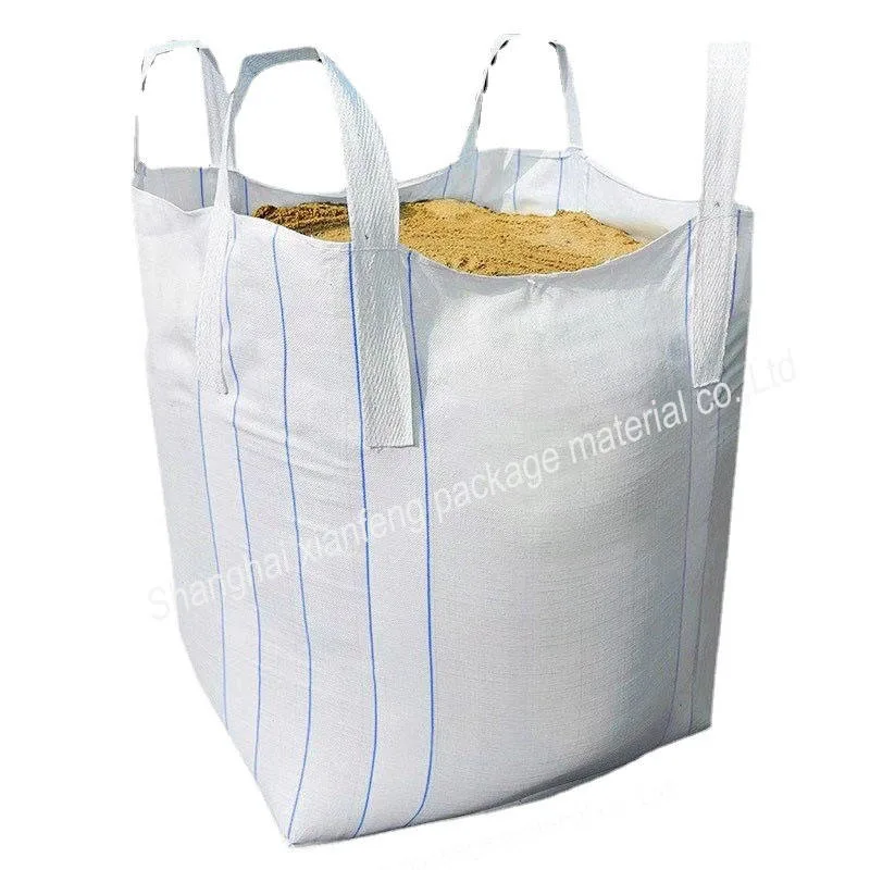 Waterproof PP 1 Ton Big Bag Best Price Unloading System Bulk Feed Bag PP Loading Manufacturer Unloadingpp FIBC Bag