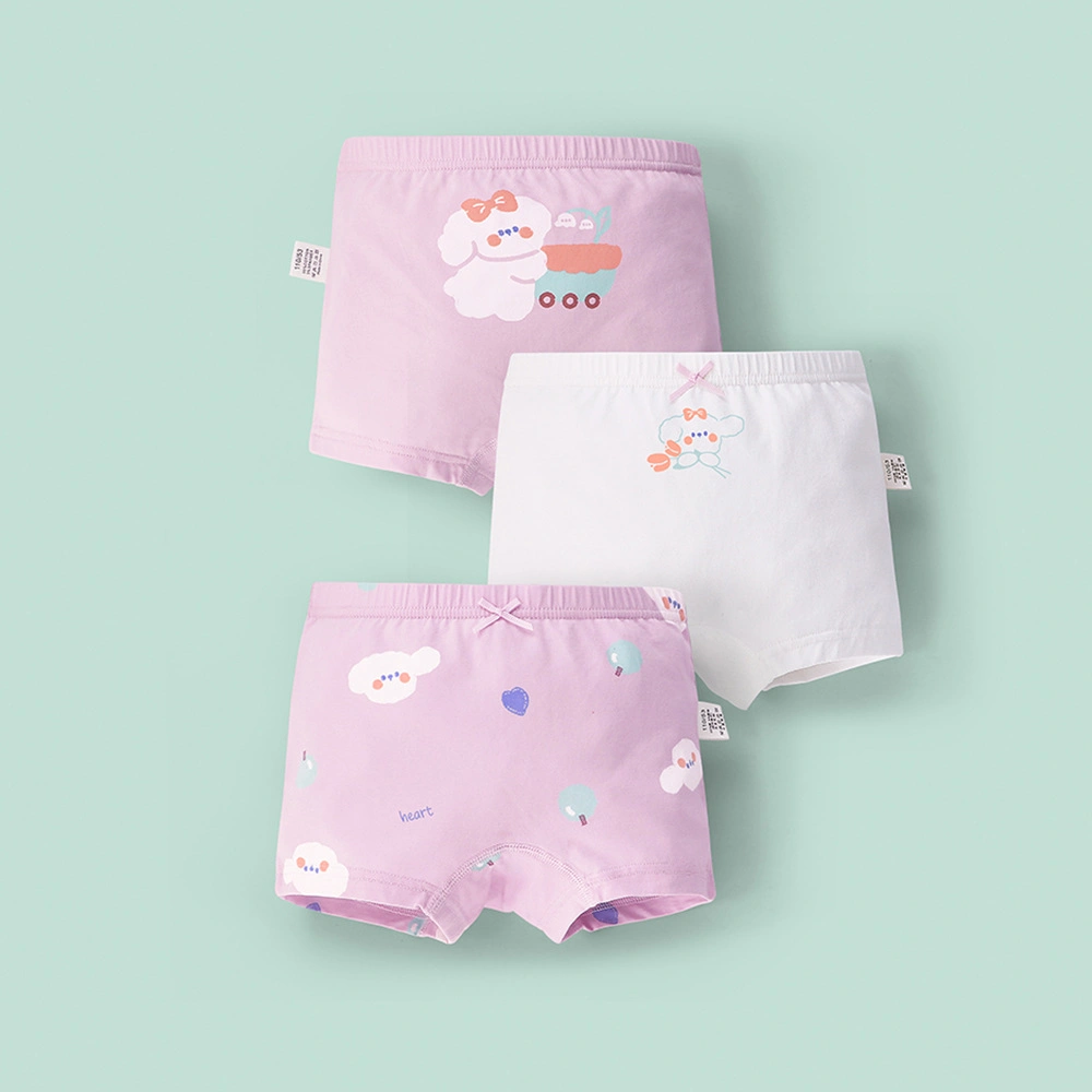 Cotton Printed Kid Wholesale Girl Brief Underwear