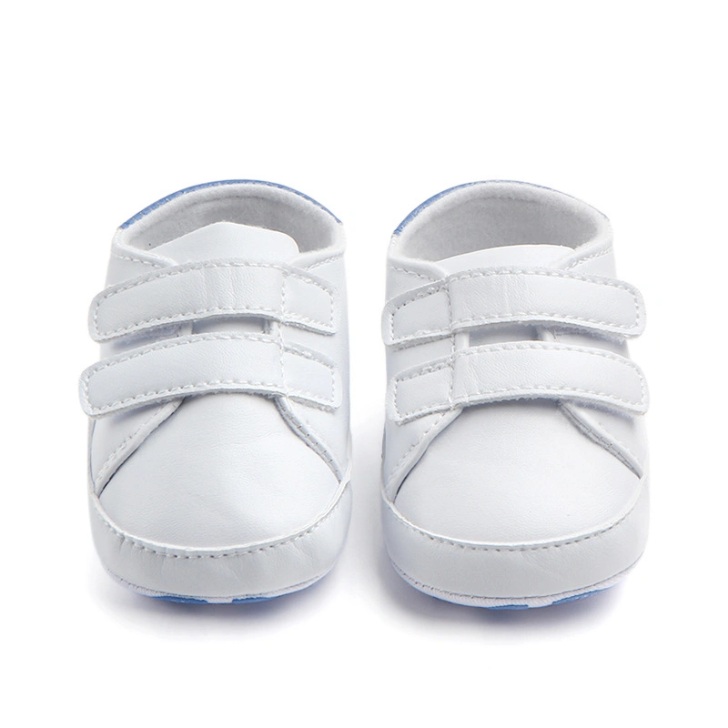 Zapatos blancos niños primer Walker suave Baby House Zapatos