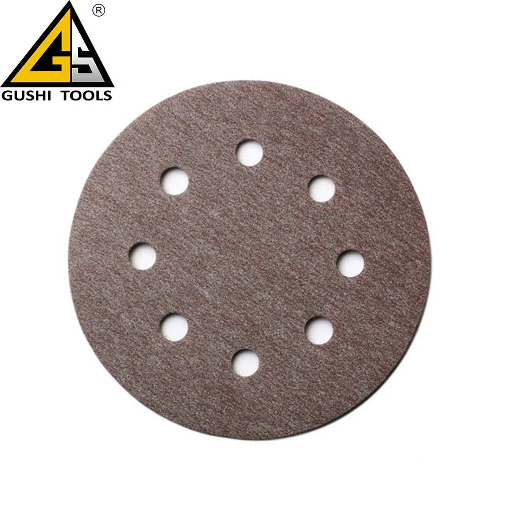 Factory Wholesale/Supplier Abrasive Tools 4"-9" Psa Abrasive Sanding Disc for Wood