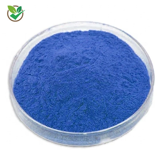 Cosmetic Ingredients Blue Copper Peptides Ghk Cu Copper Peptide Ghk-Cu Powder