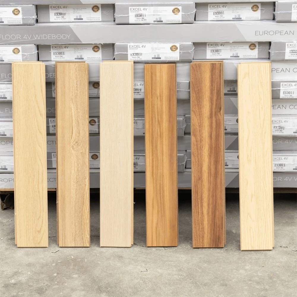 Neu Holzparkett Bambus Laminat Fliesen glänzende Oberfläche 8/11/12mm Laminat Bodenbelag