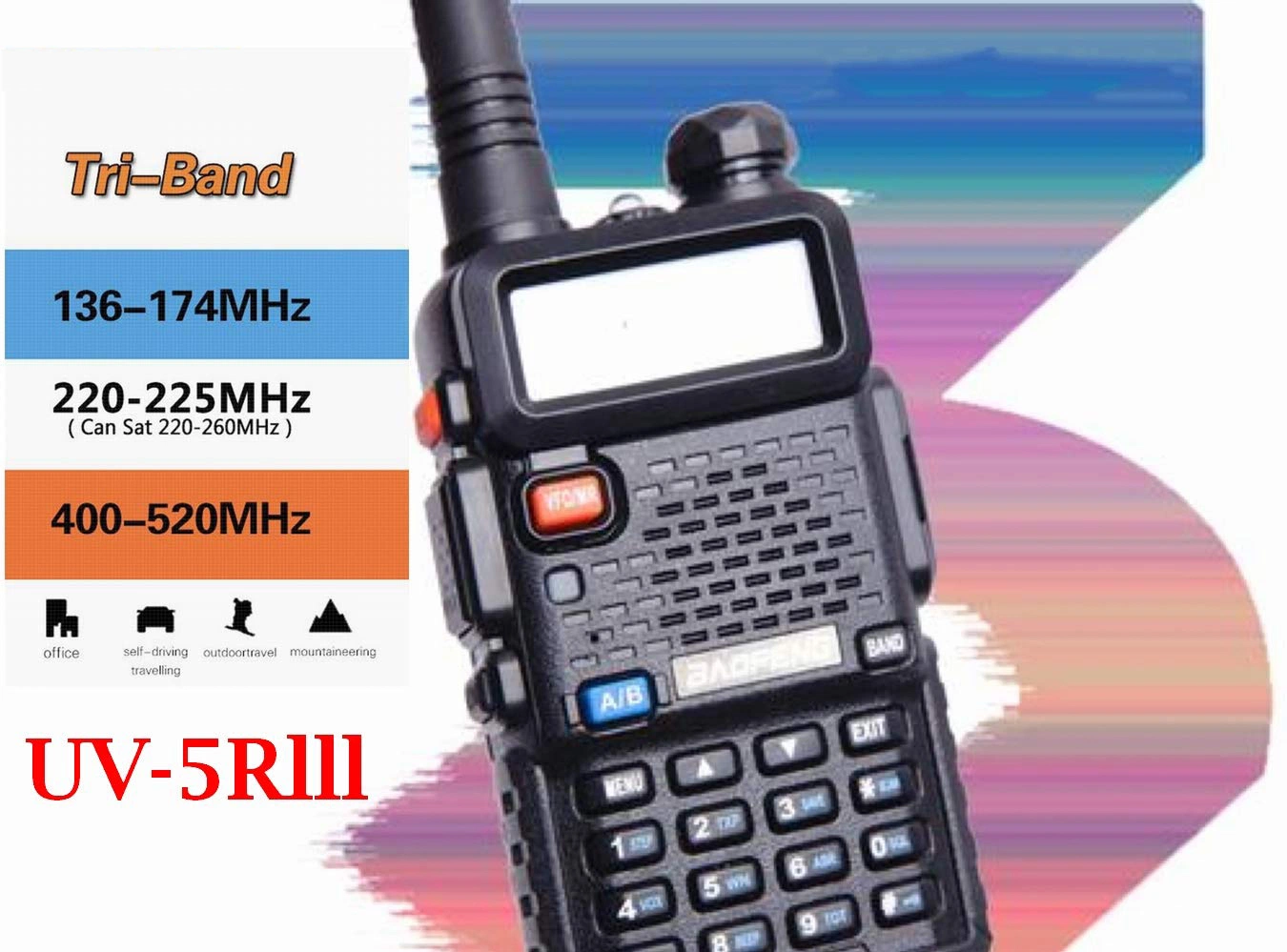 Baofeng UV-5rx3 Hot-Selling Two Way Radio/Walkie Talkie Baofeng Radio Handheld Walkie Talkie