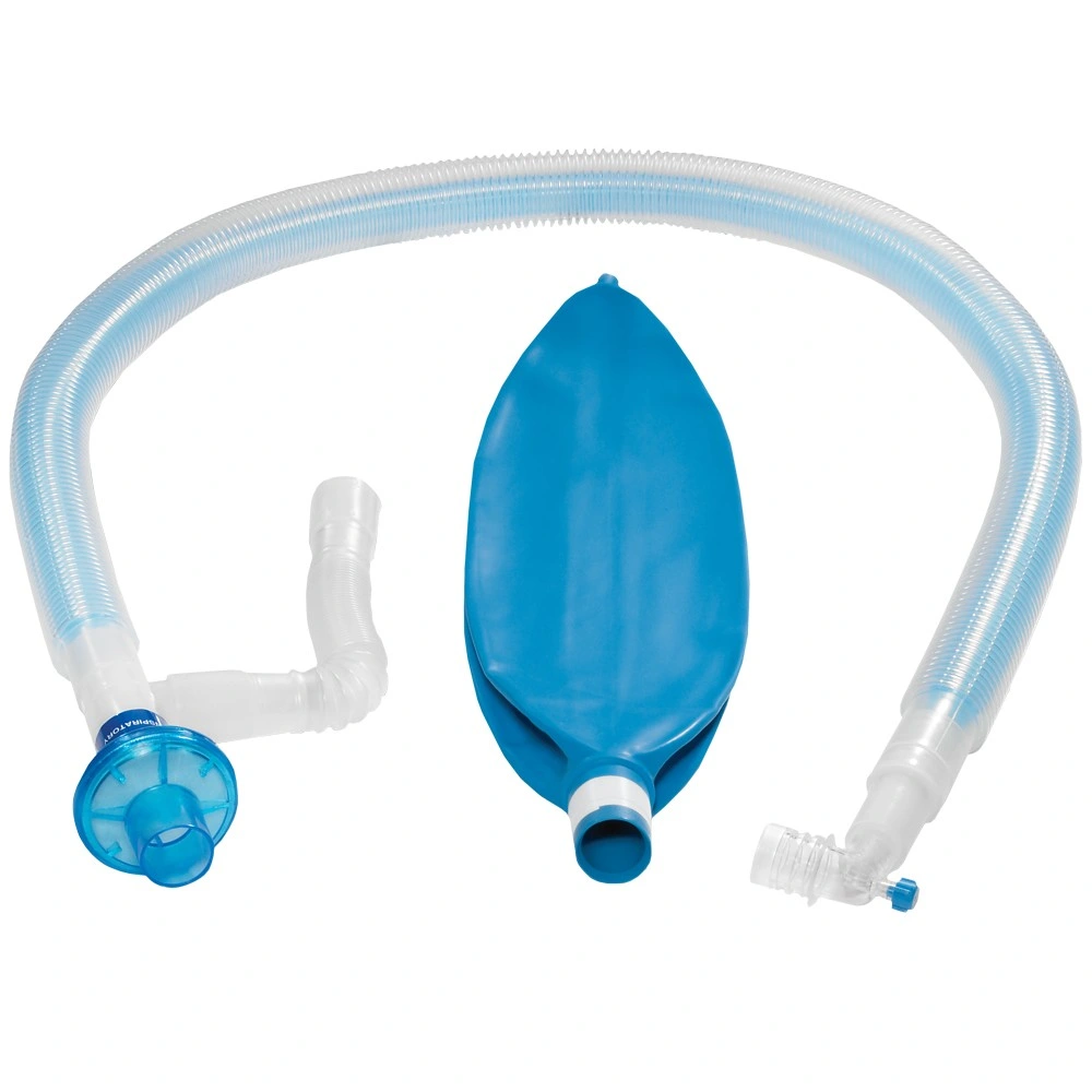 Circuitos respiratórios descartáveis de anestesia corrugado/extensível/defumada/coaxial para uso médico
