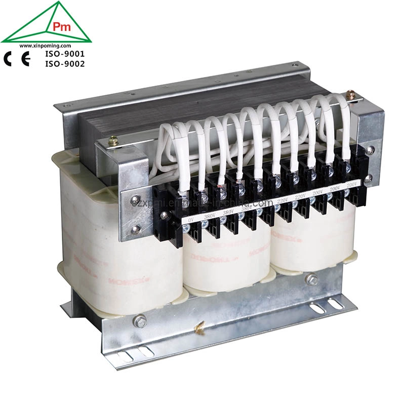 Xinpoming Three Phase Step up Transformer 220V to 440V Power Guard 100kVA Dry Type Isolating Transformer Manufacture