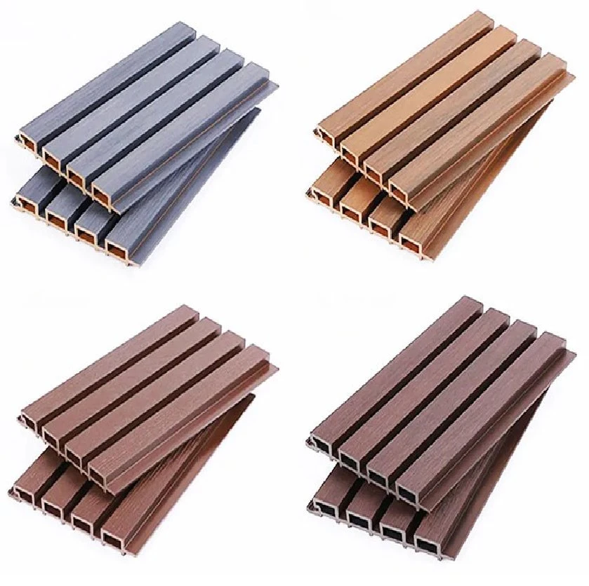 Backyard Board Plastic Waterproof Composite Wood Exterior WPC Wall Cladding Panel