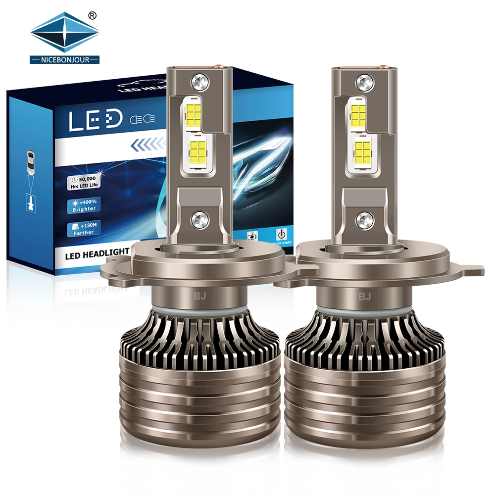 Iluminação LED para automóvel de grandes atacado de 100 W, lâmpadas automáticas de 200 lm, luz LED Lâmpada H4 Auto Light H7 LED para automóvel H11 9005 Lâmpada de farol de 9006 LEDs