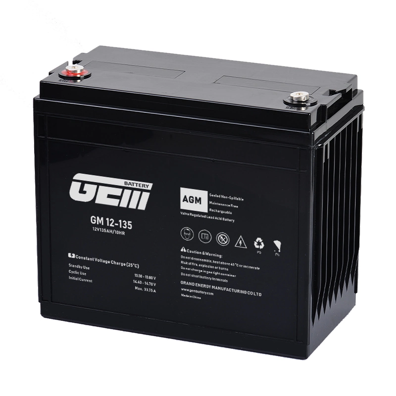 Gem Battery VRLA AGM 12V110AH Valve Regulated Lead Acid Battery