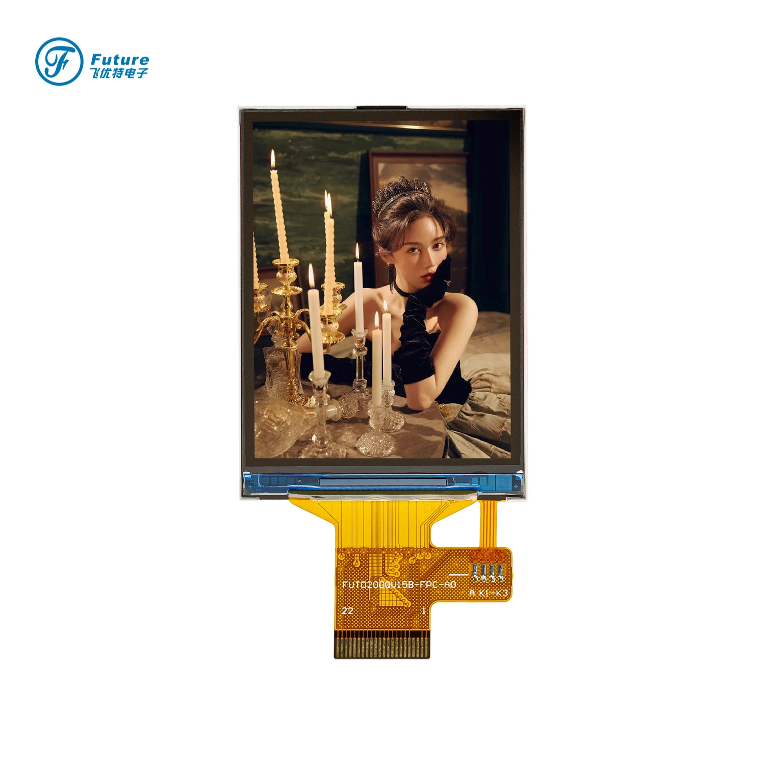 LCD TFT de 2.0 Todas las IPS del reloj del módulo de pantalla TFT LCD de pantalla TFT en color círculo