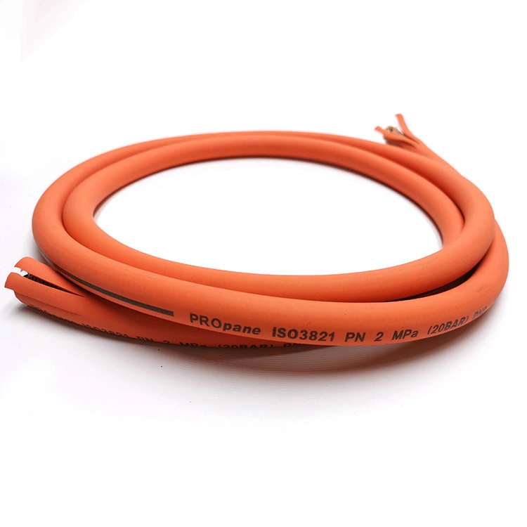 Flexible Natural Oil and Gas Orange Oxygen Welding Station Rubber Cutting Hose Price