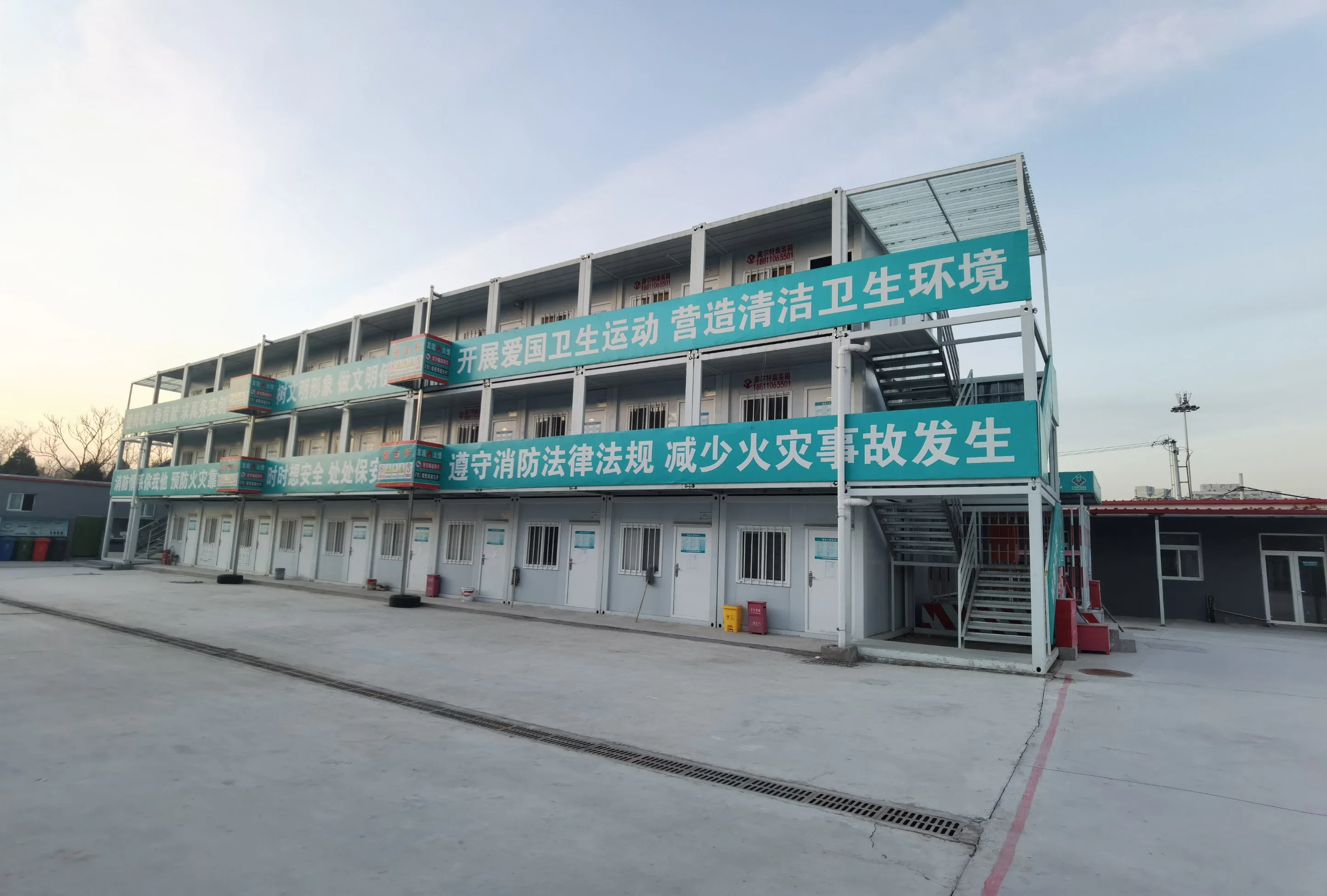 Beijing Steel Structure Alte 40hq Hold 16 Units Homes for Sale Container Home