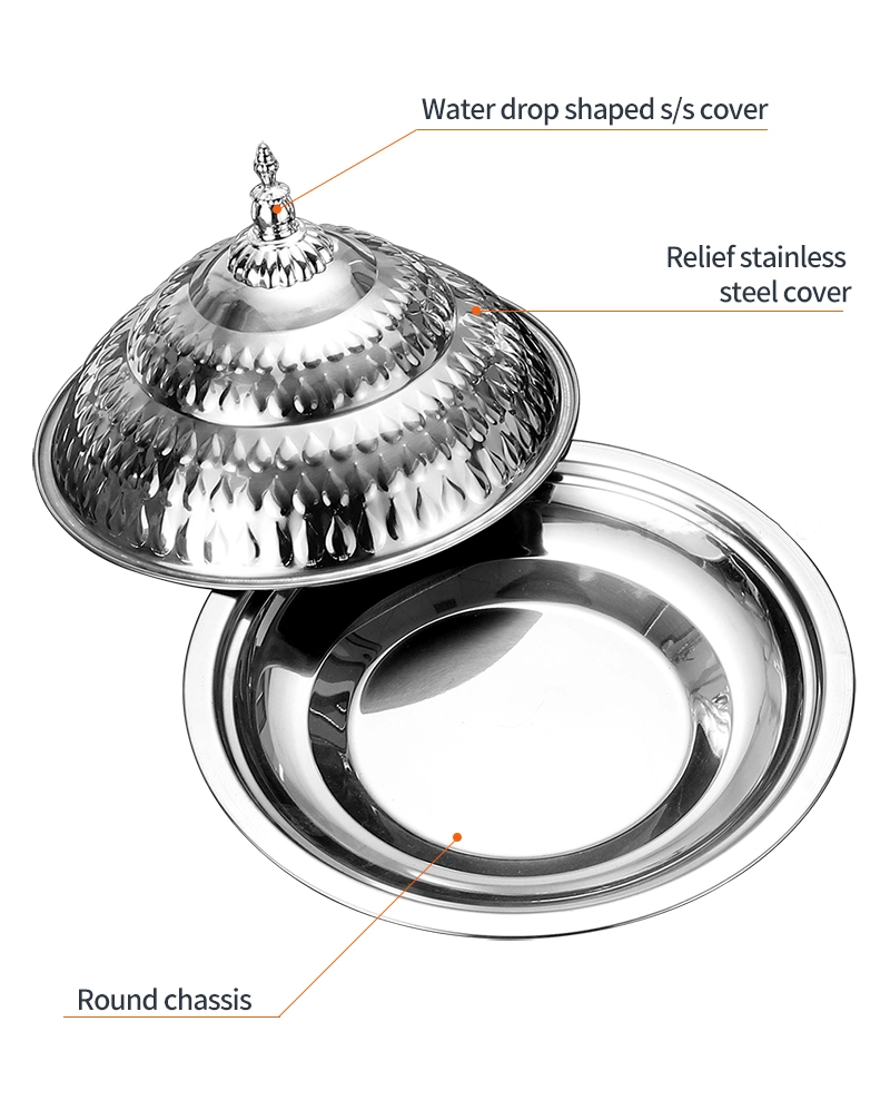 Best for Restaurant Food Plate Stainless Steel Serving Tray