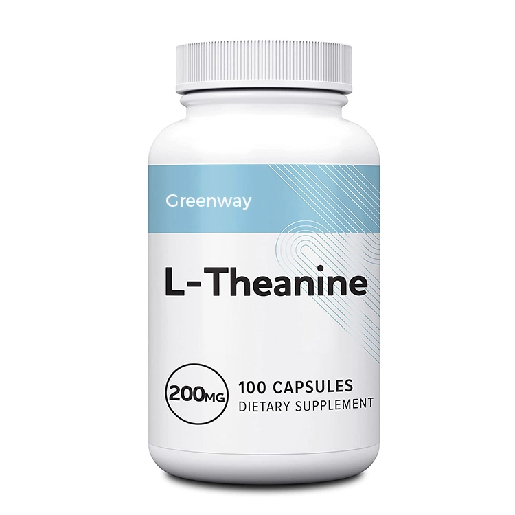 Wholesale Green Tea Extract Natural L-Theanine Powder L Theanine Capsules