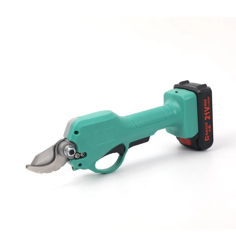 21V Cordless Pruner with Rechargeable 2ah Lithium Battery