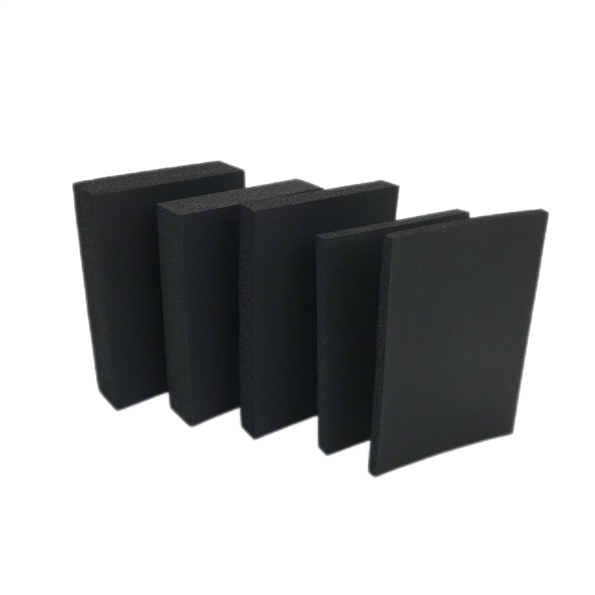 Insulated EPDM Rubber Sheet Soft and Black Fireproof Rubber Foam Closed Cell Rubber Foam