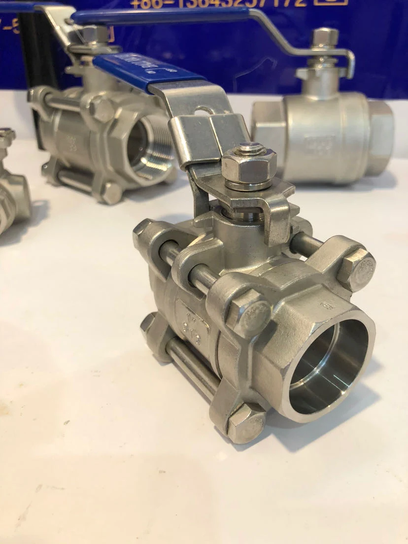 Investment Casting 1000psi DIN3202-M3 2PC Ball Valve