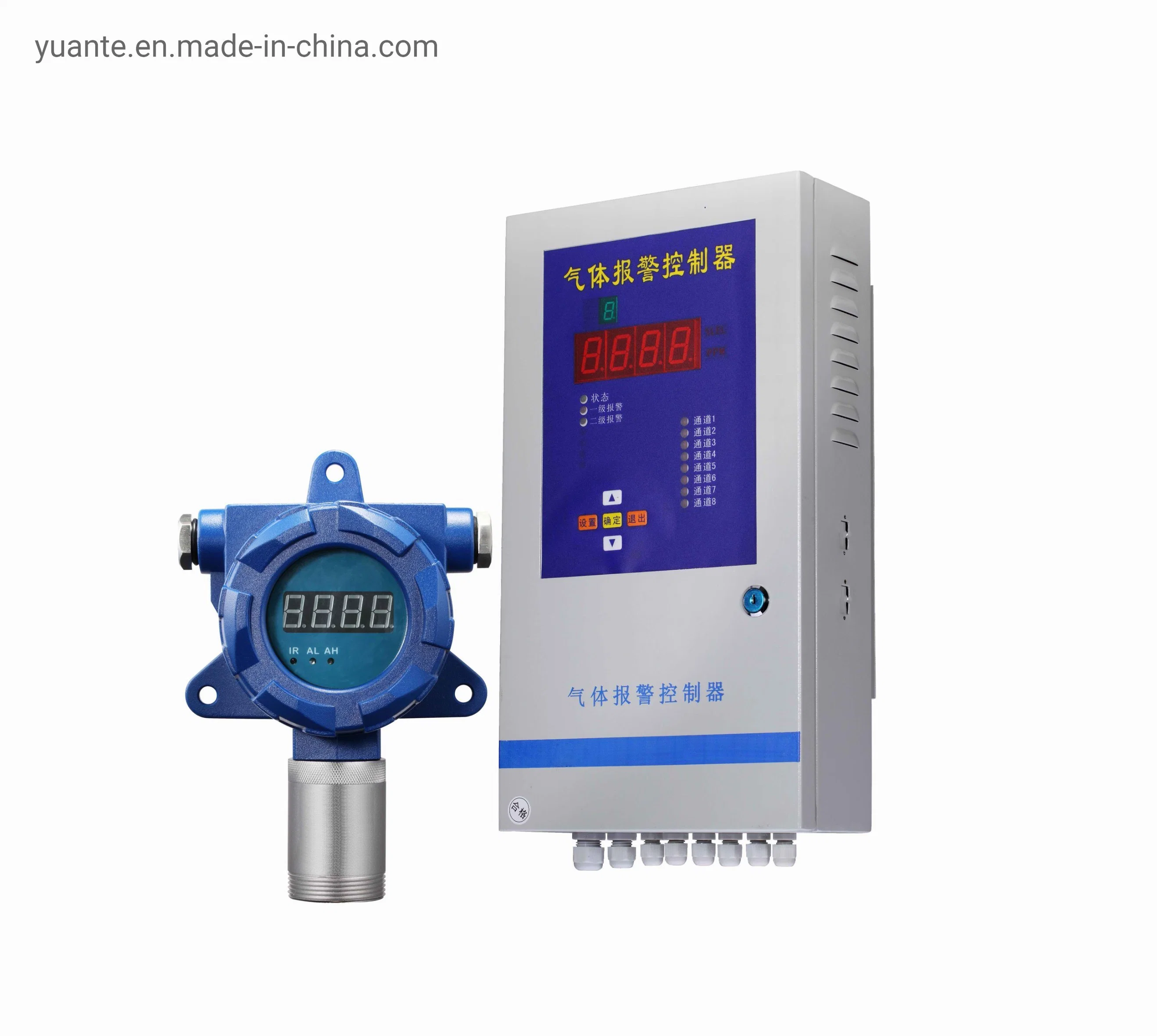 Fixed Wall Mounted Factory Nh3 0-100ppm Ammonia Gas Leakage Detector