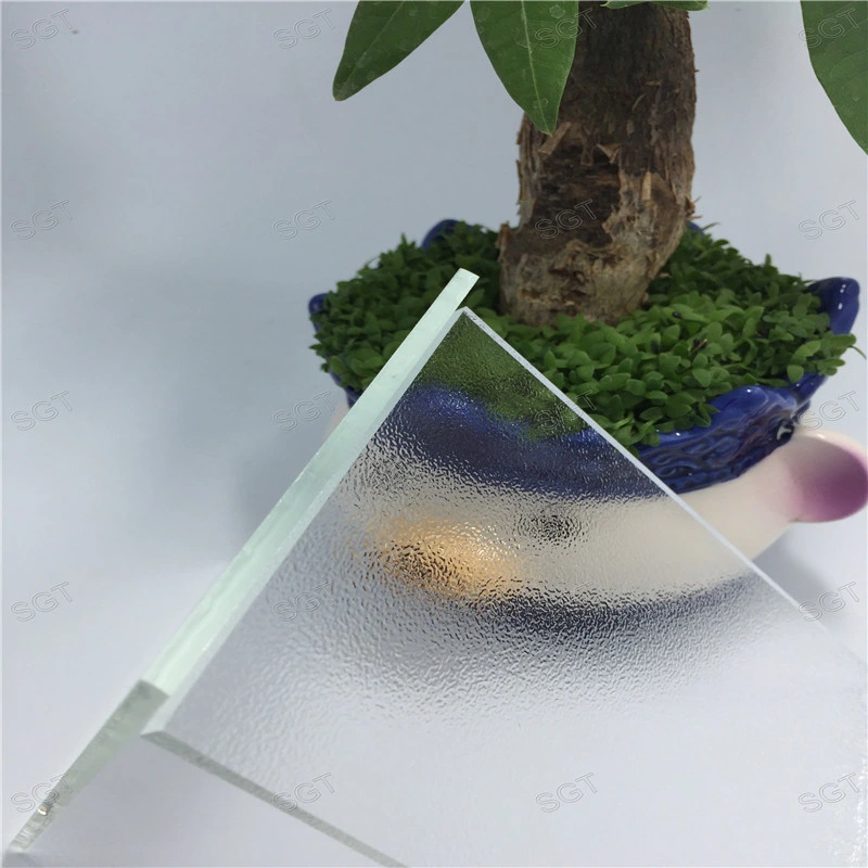 4mm 5mm Low Iron/ Ultra Clear Anti-Reflection Glass with Starphire Color for Greenhouse