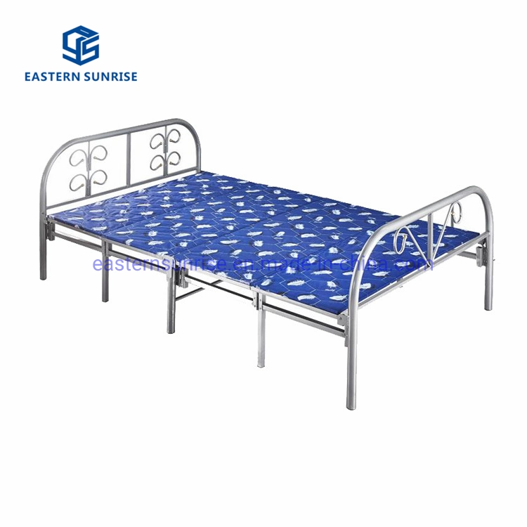 School Hotel Bedroom Use Metal Single Folding Bed