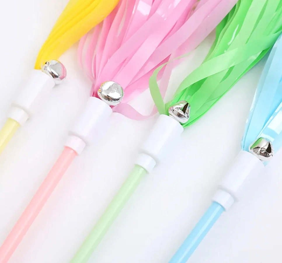 Hot Selling New Small Fresh Tassel Cat Teaser Cat Toys