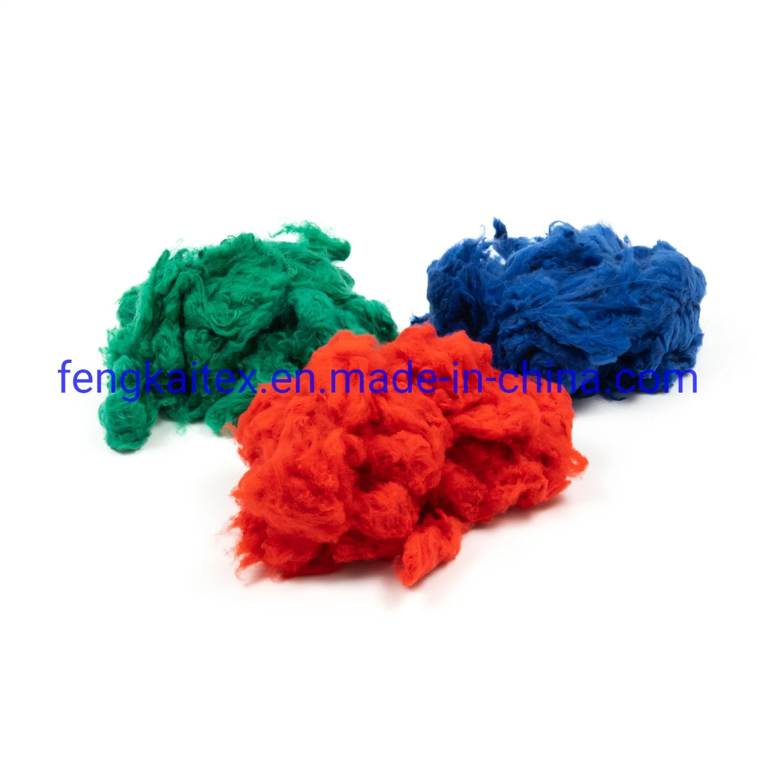 3D to 15D Colored Polyester Staple Fiber for Car Non Woven Fabric Use