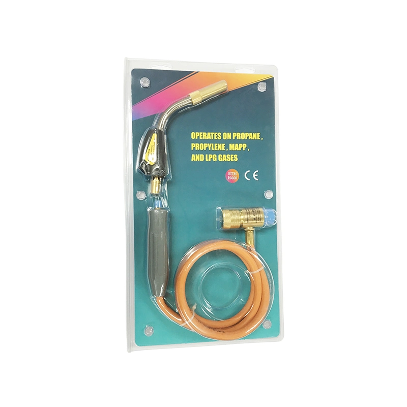 Preço barato JH-6st MAPP Gas Torch Burner kit de maçarico de soldadura Para brasagem de Soldering em HVAC Jewellery Transporte elétrico