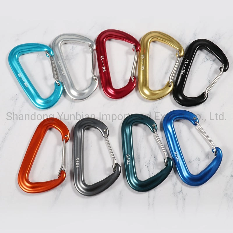 Multifunctional Aviation Aluminum Alloy Safety Buckle for Mountain Climbing