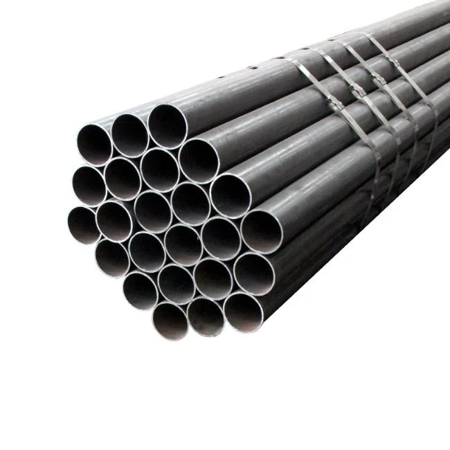 Carbon Steel Pipe Q235 Q345 A36 A53b A106b Seamless Welded ERW Round Steel Tube