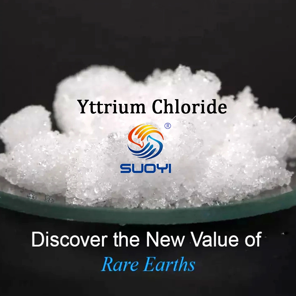 SY Продажа Ytttтрий Chloride Powder Ycl3 Rare Earth 99.999% Y2o3 Покрытие