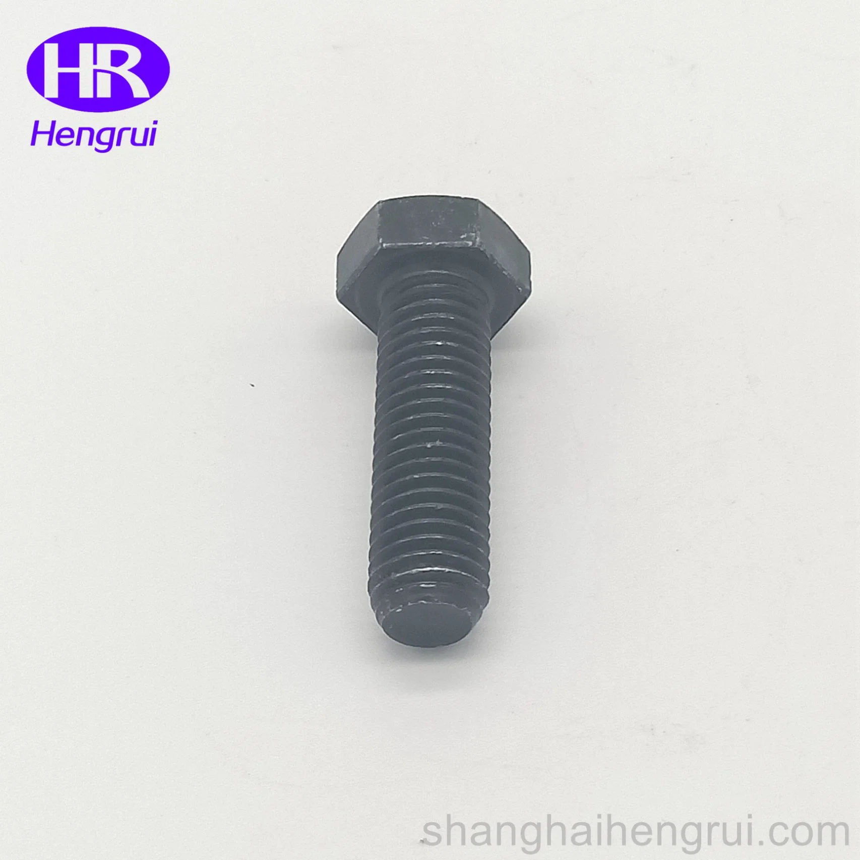 ANSI/ASME B18.2.1 High Quality China Supplier SAE J429 Gr. 2 5 8 ASTM A307 Gr. a Hex Cap Screw Hex Bolt Black Finish