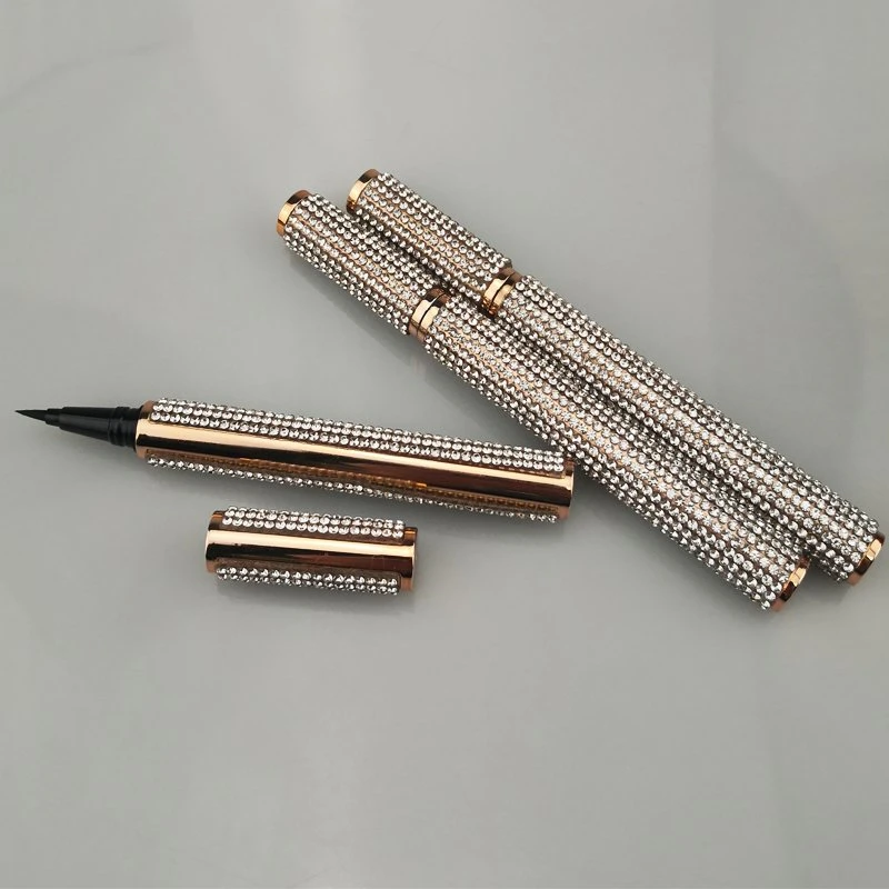 OEM Gold Diamond цвет стальной шарик Diamond блестящих Eyeliner водонепроницаемый для макияжа глаз