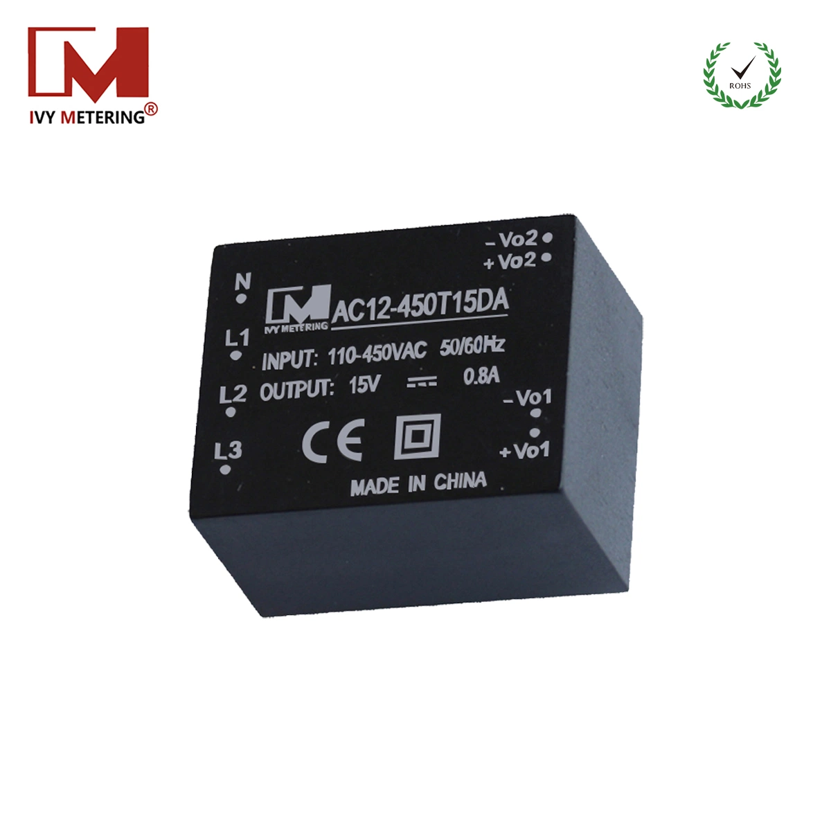 5V 12V a 230V DC de salida única de montaje en PCB Módulo de fuente de alimentación de conmutación aislada