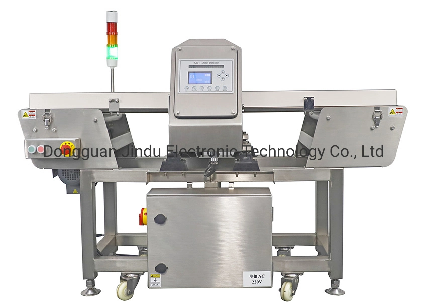 05 Transporte de maquinaria de procesamiento de carne el detector de metales para la línea de producción de alimentos