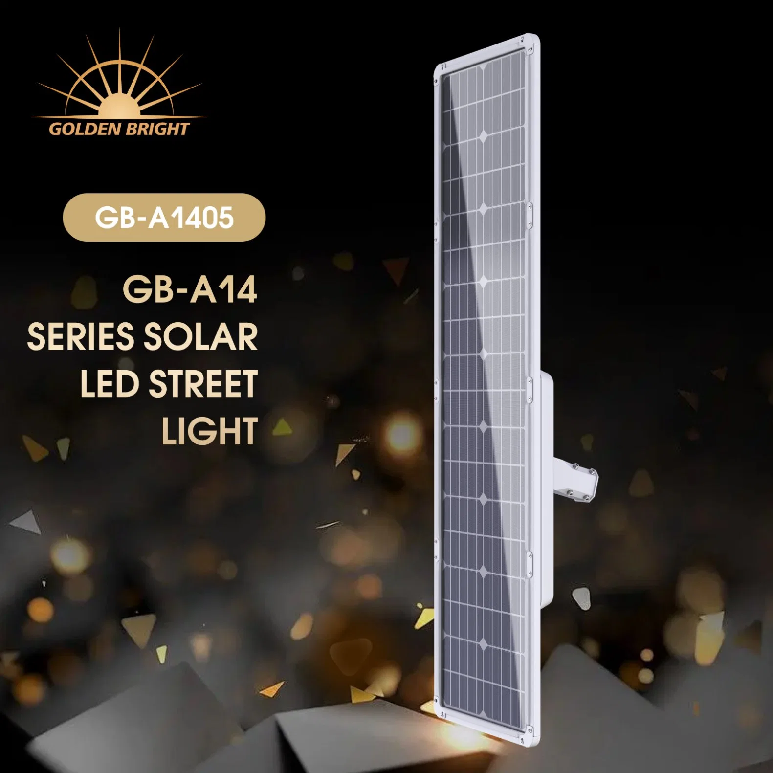 Complete Set Integrated 60W LED Solar Street Light All in One Solar Street Light