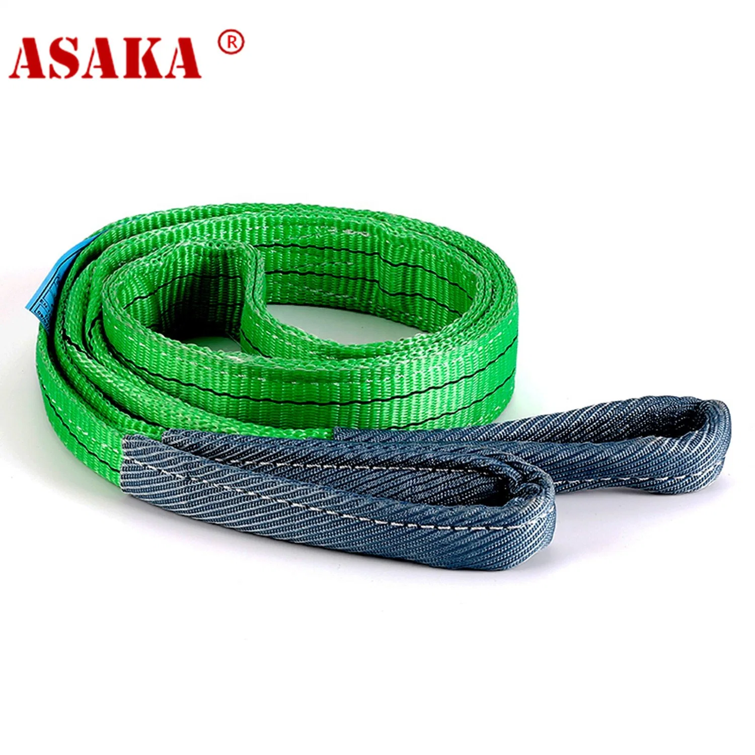 Flat Eye to Eye Polyester Lifting Webbing Sling with CE/GS Certificated