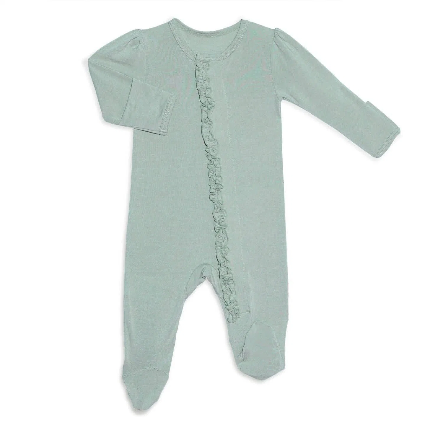 Eco Friendly Baby Romper Organic Bamboo Magnetic Closure Baby Bodysuit Infant Apparel